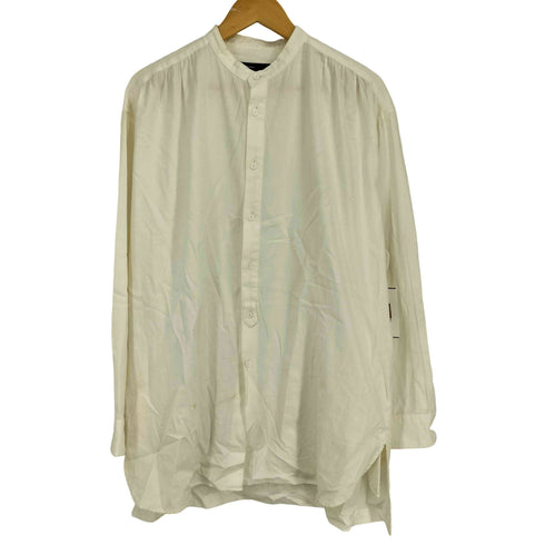 ゼロエイトサーカス 08sircus Cotton twill band collar shirt コットンツイルバンドカラーシャツ メンズ JPN:5