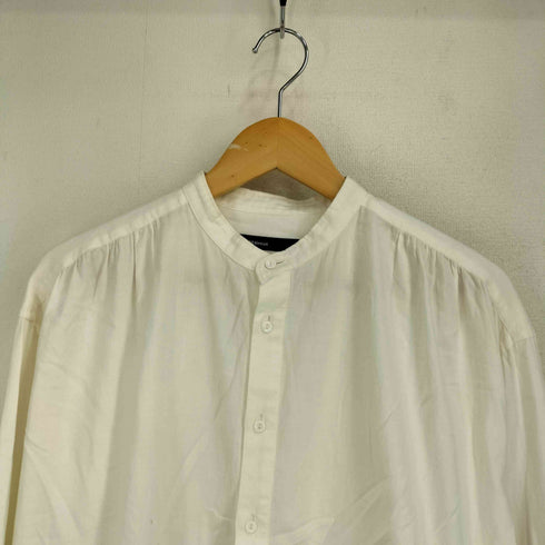 ゼロエイトサーカス 08sircus Cotton twill band collar shirt コットンツイルバンドカラーシャツ メンズ JPN:5