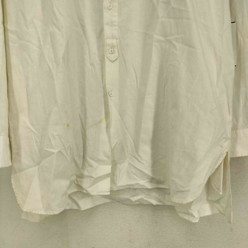 ゼロエイトサーカス 08sircus Cotton twill band collar shirt コットンツイルバンドカラーシャツ メンズ JPN:5