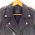 ザラ ZARA TRF SHEEP LEATHER シープレザー ダブルライダースジャケット レディース XS