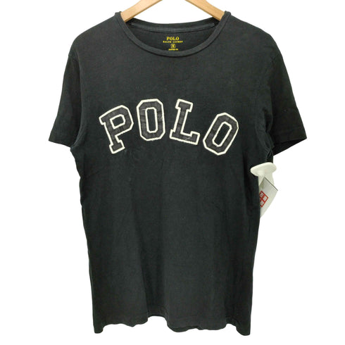 ポロラルフローレン POLO RALPH LAUREN ワッペン アーチロゴ 刺繍 半袖 Tシャツ メンズ import:S