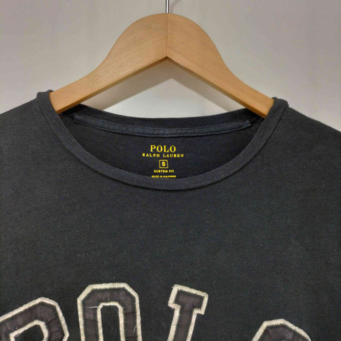 ポロラルフローレン POLO RALPH LAUREN ワッペン アーチロゴ 刺繍 半袖 Tシャツ メンズ import:S