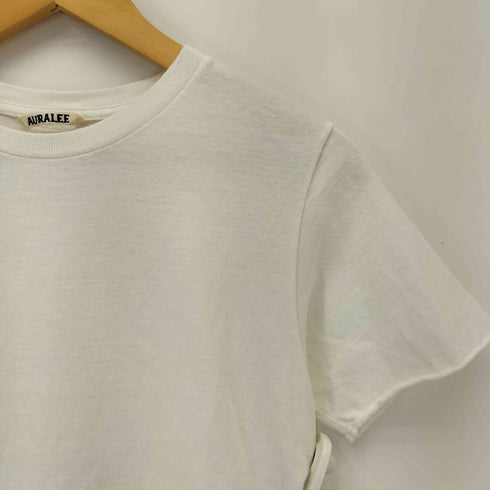 オーラリー AURALEE BRUSHED ORGANIC COTTON JERSEY TEE ブラッシュド Tシャツ レディース 2