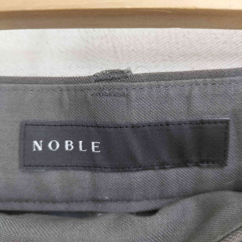 ノーブル Noble ストレッチスリムストレートパンツ レディース JPN:36