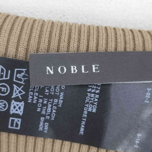 ノーブル Noble リブニットタイトスカート レディース FREE