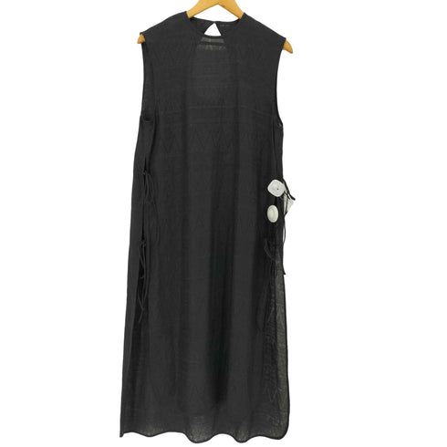 マメクロゴウチ Mame Kurogouchi Geometric Pattem Mesh Jacquard Sleeveless Dress ジオメトリック パターン メッシュジャガードドレス レディース 2