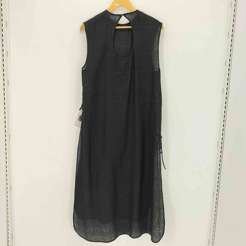 マメクロゴウチ Mame Kurogouchi Geometric Pattem Mesh Jacquard Sleeveless Dress ジオメトリック パターン メッシュジャガードドレス レディース 2