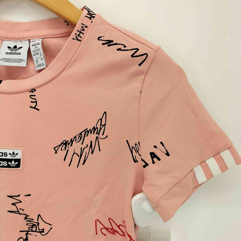 アディダスオリジナルス adidas Originals R.Y.V グラフィックプリント クロップドTシャツ レディース JPN:M
