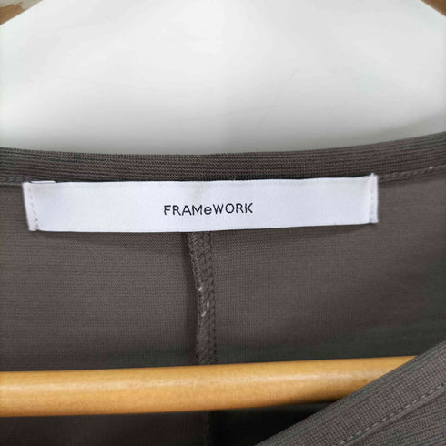 フレームワーク FRAMeWORK クールタッチジャージプルオーバー レディース