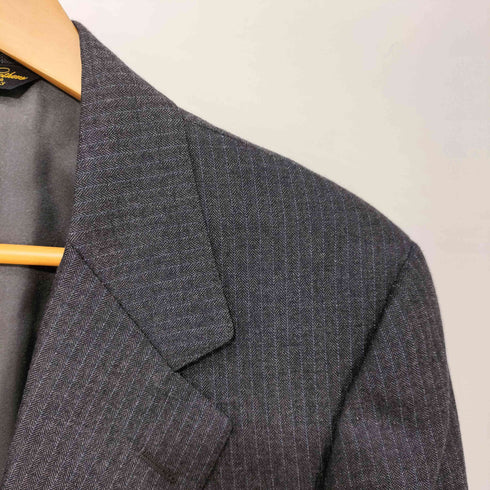 ブルックスブラザーズ BROOKS BROTHERS ピンストライプ ウール 2B テーラードジャケット メンズ S38