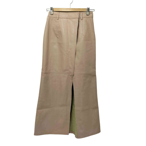 アメリ AMERI LUSTER SYNTHETIC LEATHER SKIRT フェイクレザー スカート レディース JPN:S