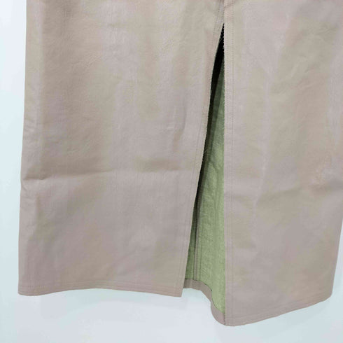 アメリ AMERI LUSTER SYNTHETIC LEATHER SKIRT フェイクレザー スカート レディース JPN:S