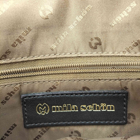 ミラショーン mila schon 千鳥柄 ショルダーバッグ レディース