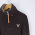 SATUR ハーフジップニット メンズ import:M