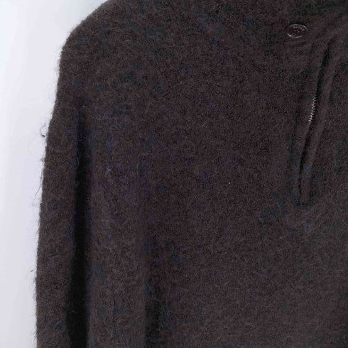 SATUR ハーフジップニット メンズ import:M