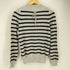 YURI PARK イタリア製 カシミヤ混 ボーダー カーディガン レディース