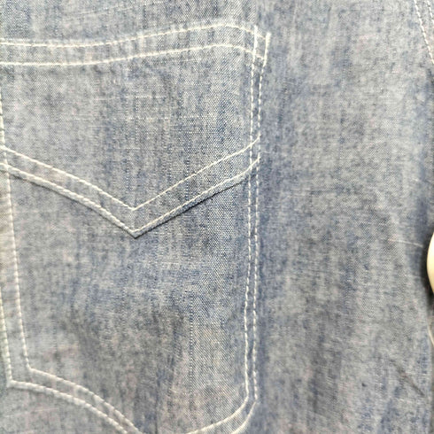 ラリュードゥーズィエムクラス LALLURE deuxieme classe ロングスリーブ デニムシャツ レディース