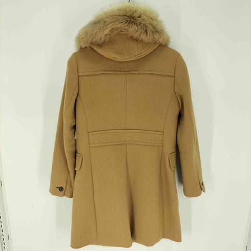 ギルドプライム GUILD PRIME ブルーフォックス ファー ウール ダッフルコート レディース JPN:36