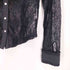 ozz on レース フリル クロス スナップボタン L/S 長袖 シャツ レディース