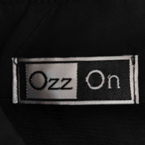 ozz on レース フリル クロス スナップボタン L/S 長袖 シャツ レディース