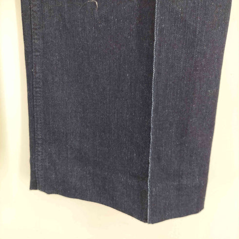 ザラ ZARA COLLECTION WIDE-LEG HIGH-WAIST JEANS センタープレス ワイドデニムパンツ レディース EUR:34