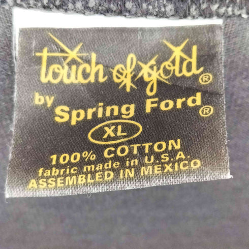 90s touch of gold ミュージカル プリント 半袖 Tシャツ メンズ XL