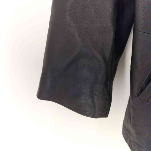 GIOVANNI ジョヴァンニ リアルレザー ジップコート import メンズ 46