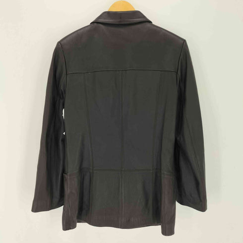 GIOVANNI ジョヴァンニ リアルレザー ジップコート import レディース S