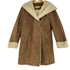 Navy フェイクムートンコート レディース JPN:M