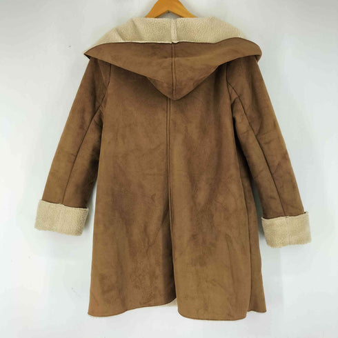 Navy フェイクムートンコート レディース JPN:M