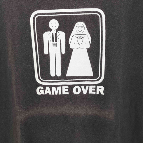 アルスタイル alstyle 00S GAME OVER プリント Tシャツ メンズ import:XL