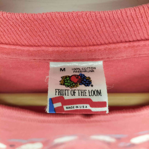 フルーツオブザルーム FRUIT OF THE LOOM MADE IN USA シングルステッチ Hilton Head Island グラフィックプリント Tシャツ メンズ import:M