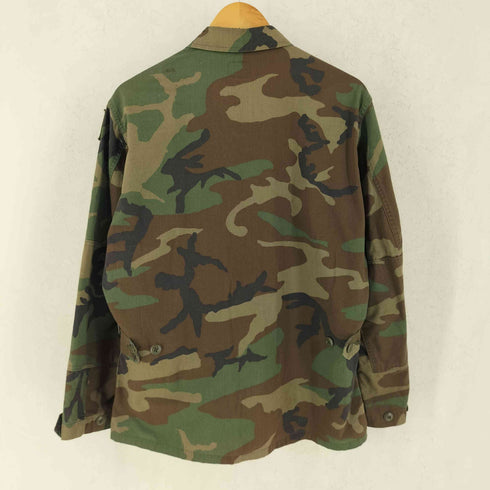 ユーエスアーミー U.S. ARMY 80s 88年製 ウッドランドカモ BDU JACKET メンズ MEDIUM-SHORT