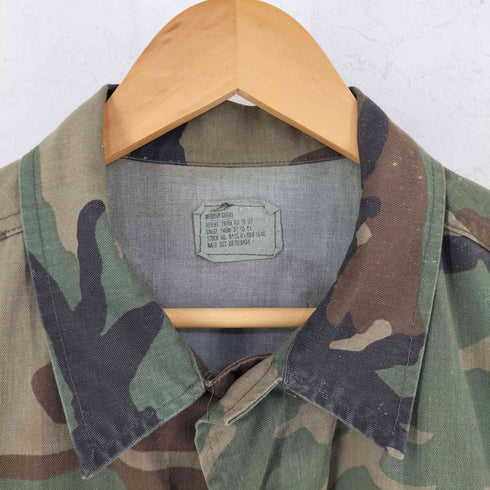 ユーエスアーミー U.S. ARMY 80s 88年製 ウッドランドカモ BDU JACKET メンズ MEDIUM-SHORT