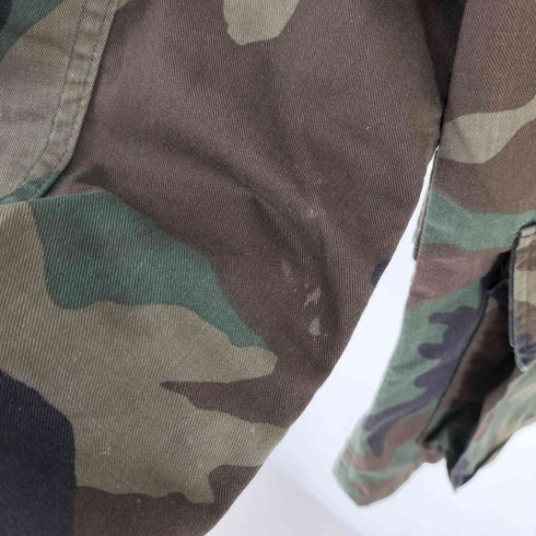 ユーエスアーミー U.S. ARMY 80s 88年製 ウッドランドカモ BDU JACKET メンズ MEDIUM-SHORT