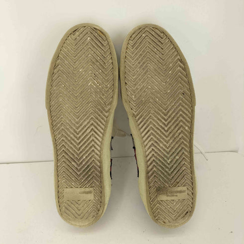 サンローラン Saint Laurent スターパッチメタリックローカットスニーカー Y2K レディース 35