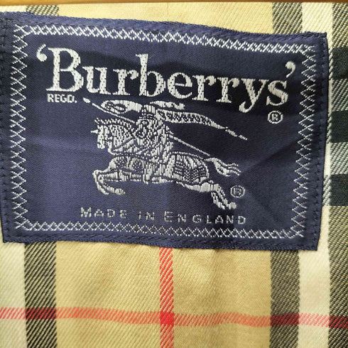バーバリーズ BURBERRYS 裏ノバチェック ステンカラーコート メンズ