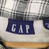 ギャップ Gap 90s 開襟 フラップポケット チェックフランネル オープンカラーシャツ レディース S