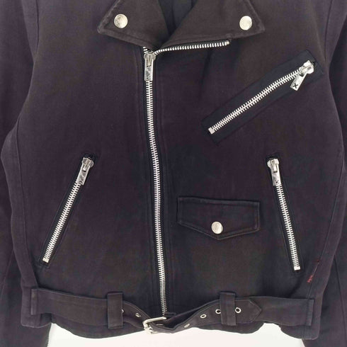 トリップニューヨークシティ TRIPP NYC DOUBLE RIDERS JACKET コットン ダブルライダースジャケット Y2K archive メンズ import:M