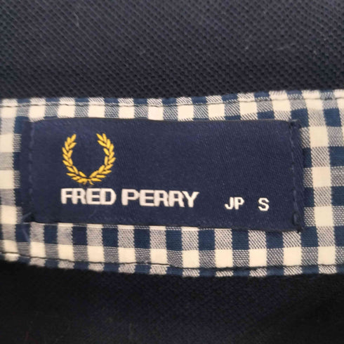 フレッドペリー FRED PERRY ワンポイント刺繍 鹿の子ポロシャツ メンズ JPN:S