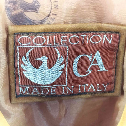 COLLECTION GA コレクションジーエー イタリア製 比翼ジャケット メンズ