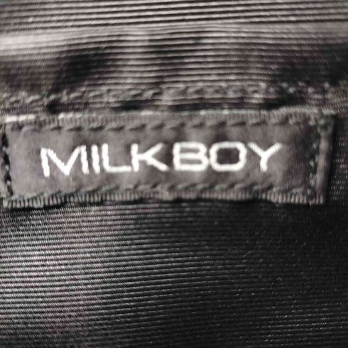 ミルクボーイ MILKBOY SQUARE レザー ショルダーバッグ ボディバッグ レディース
