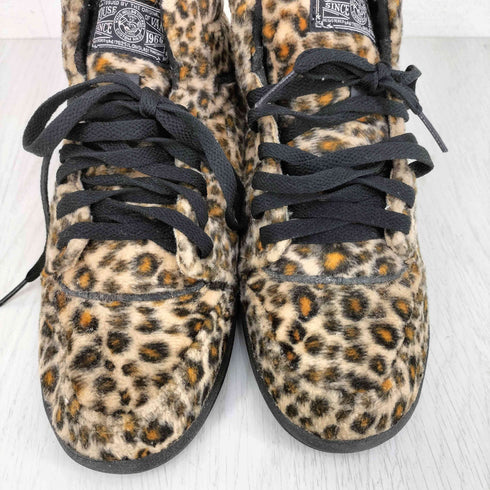 バンズ VANS レオパード ボアハイカットスニーカー ダンスシューズ メンズ JPN:25