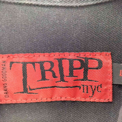 トリップニューヨークシティ TRIPP NYC laceup sidezipper design coat レースアップ サイドジッパー デザイン コート Y2K archive メンズ import:L