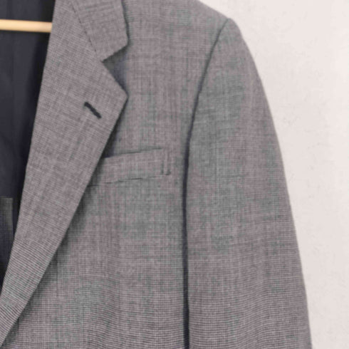 コムデギャルソンオム COMME des GARCONS HOMME 90s 93SS 田中オム 金文字タグ ウール 背抜き 2B テーラードジャケット メンズ S