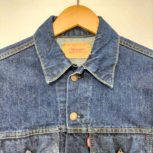 リーバイス Levis 70s USA製 BIG E 70505 4th 濃紺 トラッカージャケット デニムジャケット メンズ