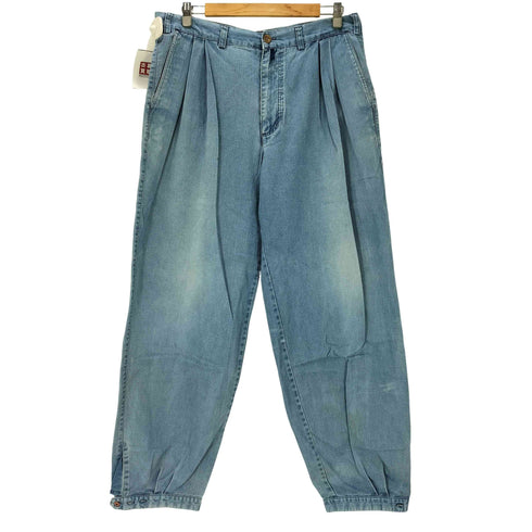 パタゴニア patagonia 90S OLD 初期 雪なしタグ BOMBACHAS Cowboy Pant ボンバッチャ 2タック ワイド カウボーイ デニム トラウザー パンツ メンズ 36