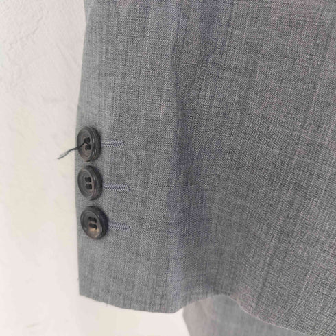 コムデギャルソンオム COMME des GARCONS HOMME 90s 91SS 田中オム 金文字タグ ウール 背抜き 2B テーラードジャケット メンズ S