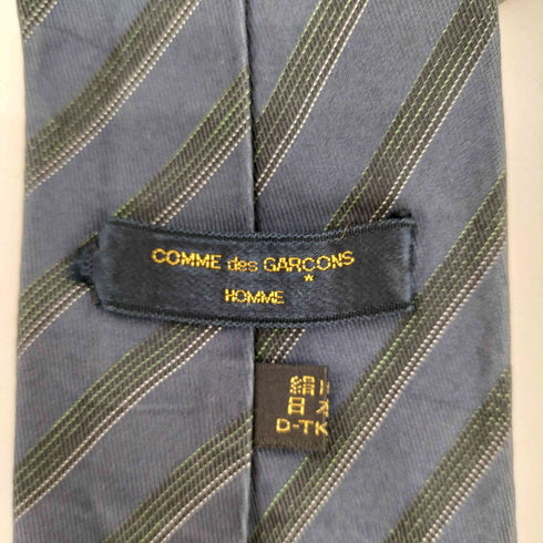 コムデギャルソンオム COMME des GARCONS HOMME シルク100% ストライプネクタイ メンズ