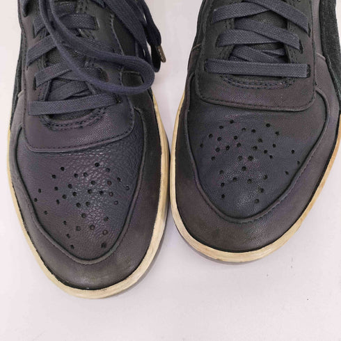 アレキサンダーマックイーン Alexander McQueen レザー レースアップハイカットスニーカー メンズ JPN:27